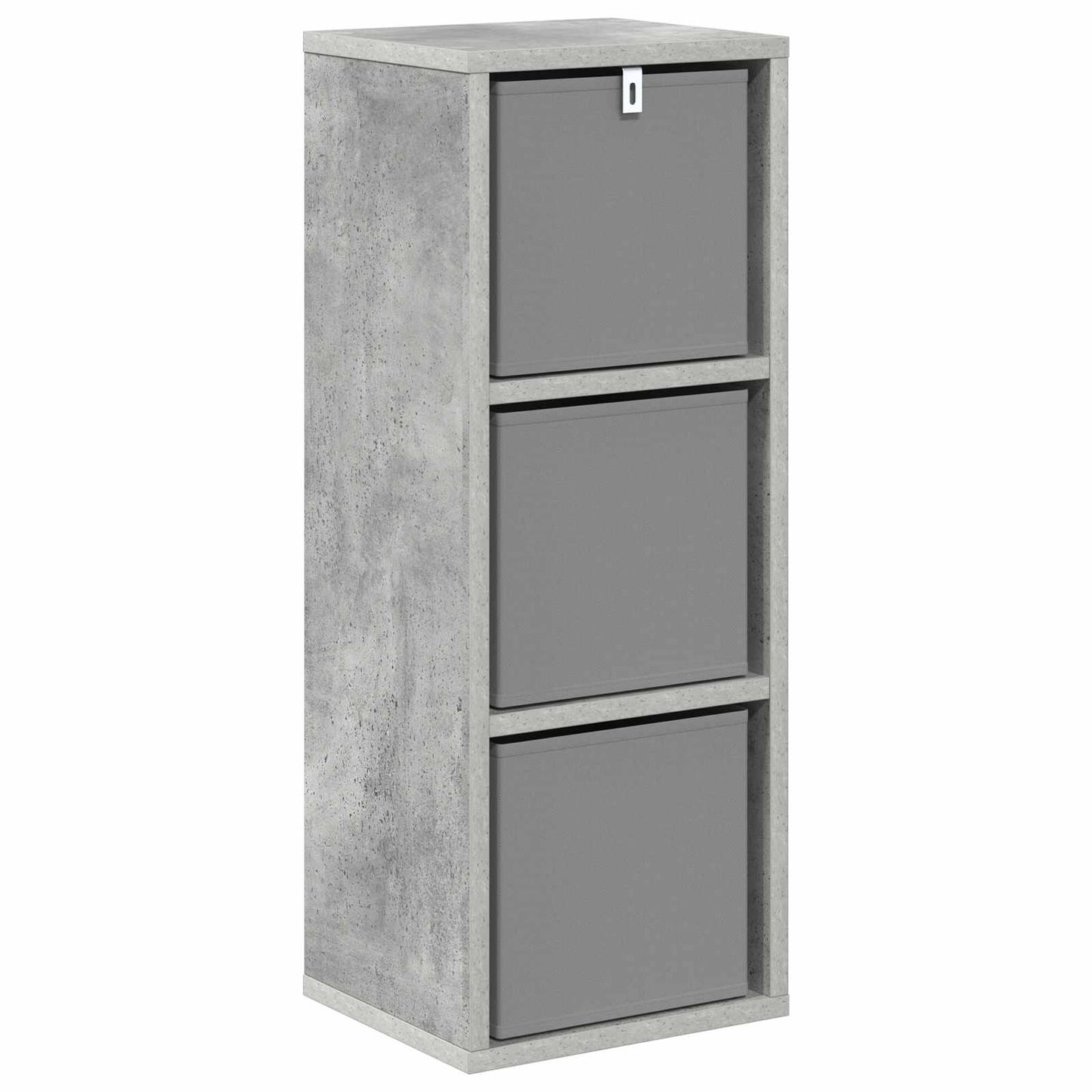 Sideboard med skuffe Beton Grå 25,5 x 22 x 69,5 cm