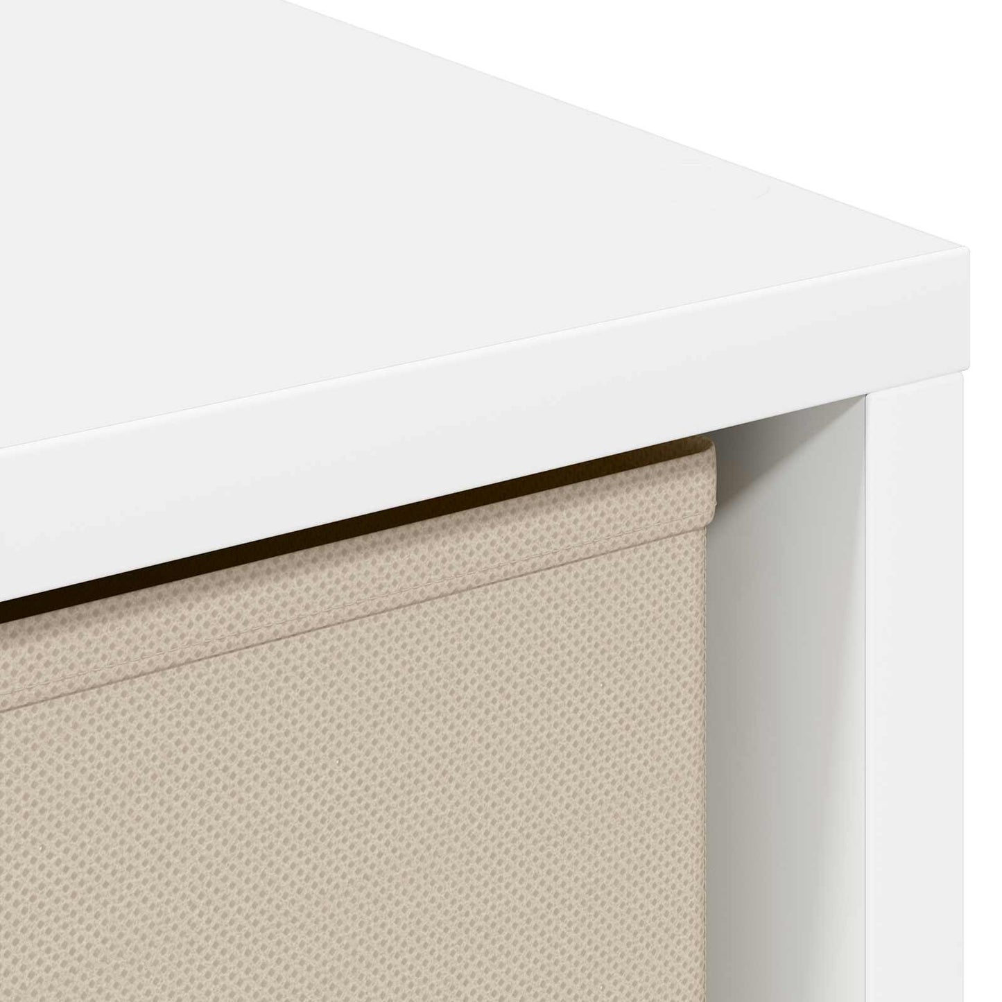 Sideboard med skuffe Hvid 30,5 x 27 x 84,5 cm