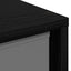 Sideboard med skuffe Sort eg 30,5 x 27 x 84,5 cm