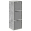 Sideboard med skuffe Beton Grå 30,5 x 27 x 84,5 cm