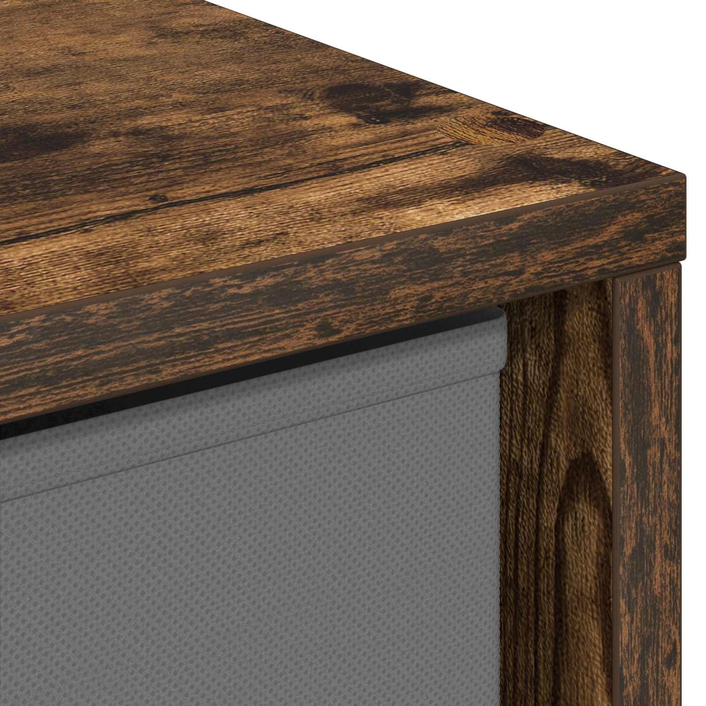 Sideboard med skuffe Røget eg 30,5 x 27 x 84,5 cm