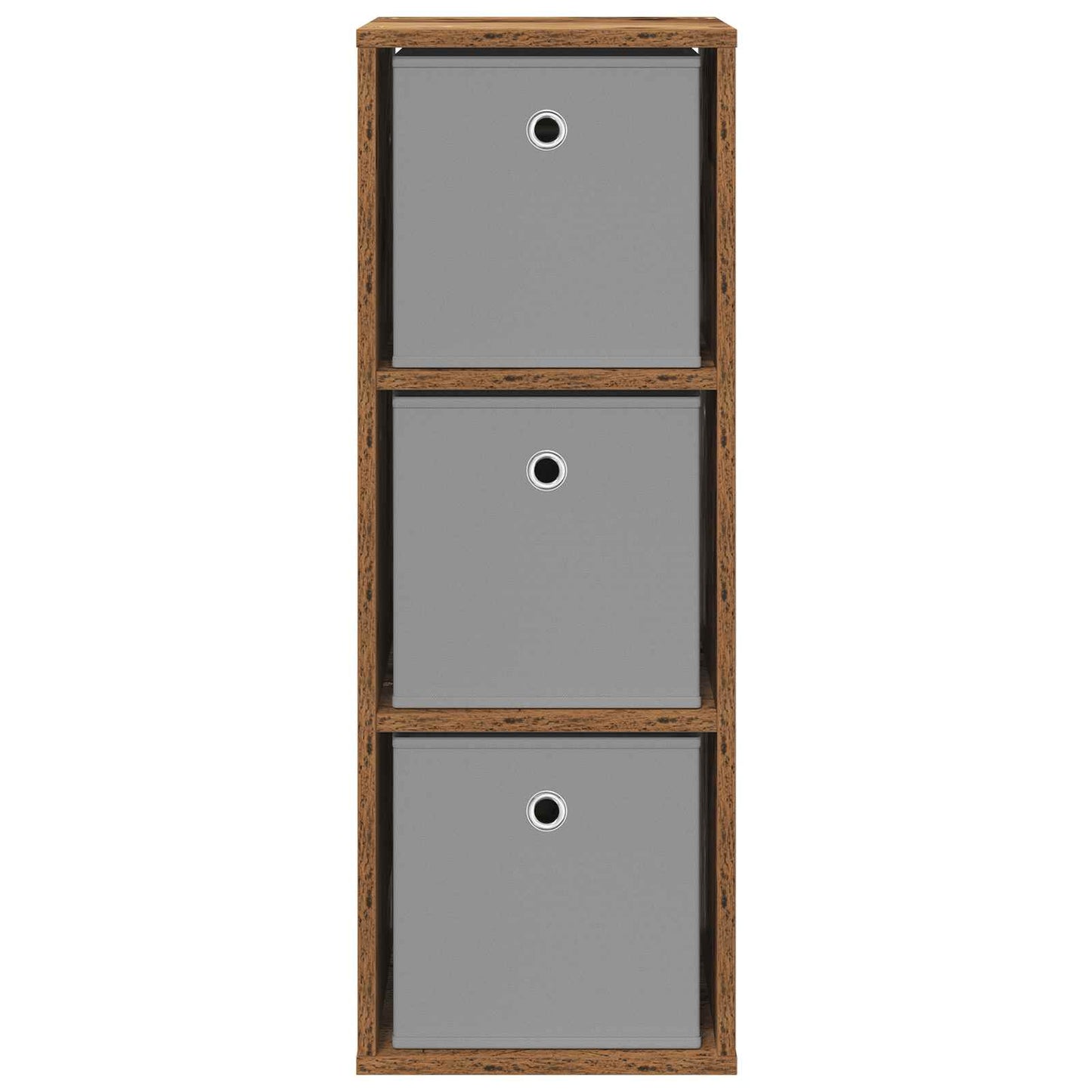 Sideboard med skuffe Gammelt træ 30,5 x 27 x 84,5 cm