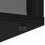 Sideboard med skuffe Sort eg 35 x 32 x 99,5 cm