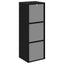 Sideboard med skuffe Sort eg 35 x 32 x 99,5 cm
