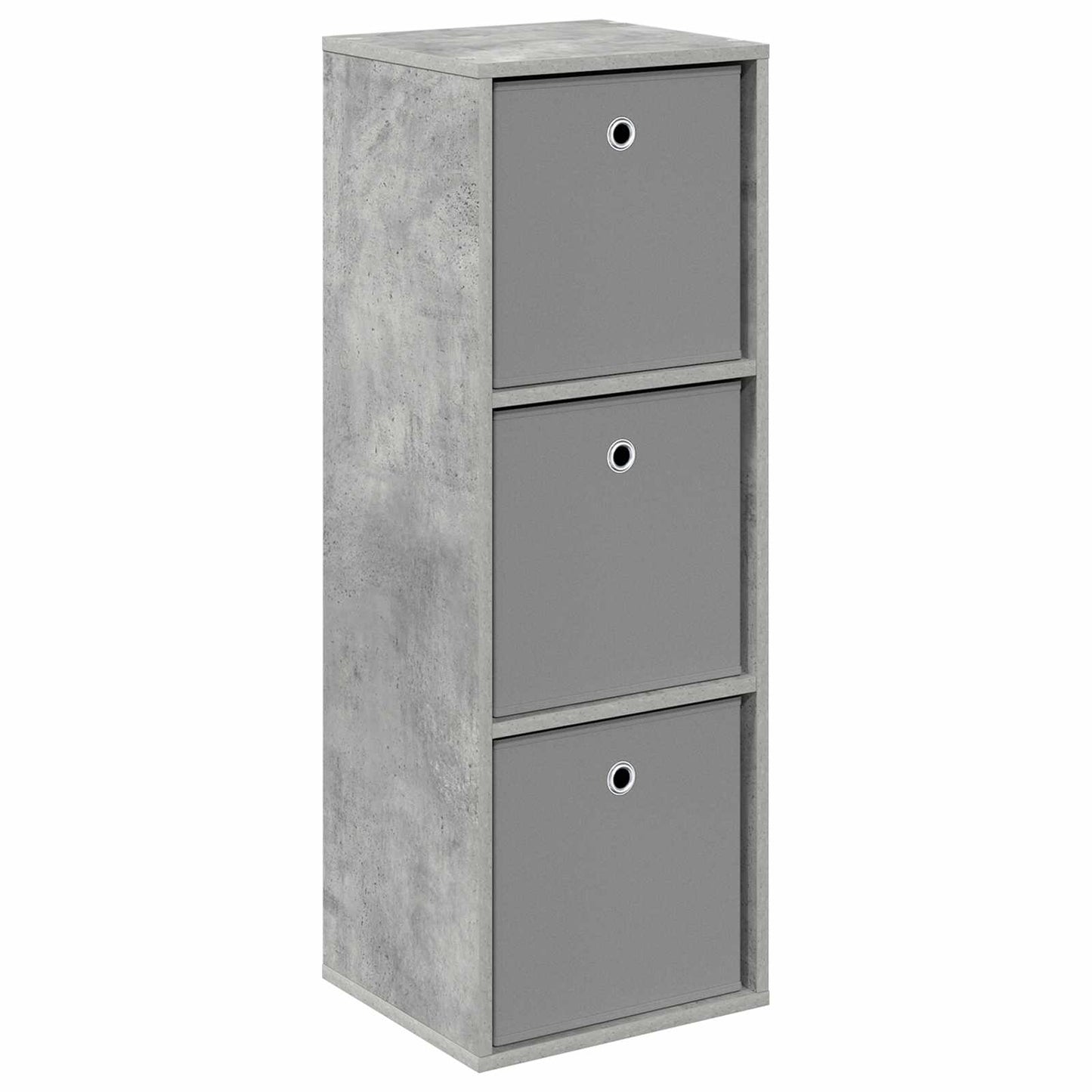 Sideboard med skuffe Beton Grå 35 x 32 x 99,5 cm