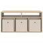 Lavbord med skuffe Sonoma eg 87 x 27,5 x 43 cm