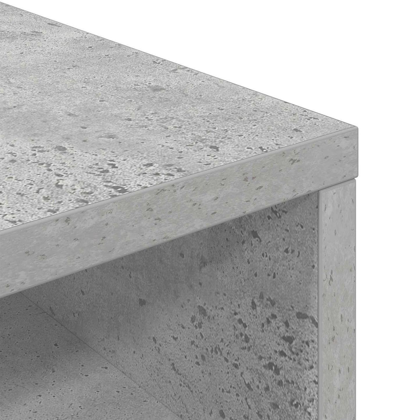 Lavbord med skuffe Beton Grå 87 x 27,5 x 43 cm