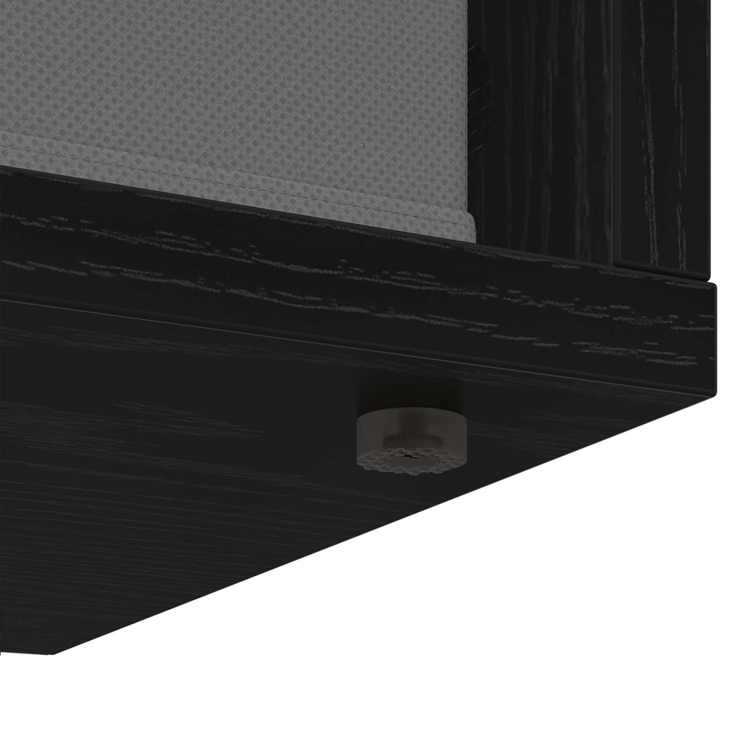Lavbord med skuffe Sort eg 102 x 32 x 48,5 cm