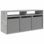 Lavbord med skuffe Beton Grå 102 x 32 x 48,5 cm