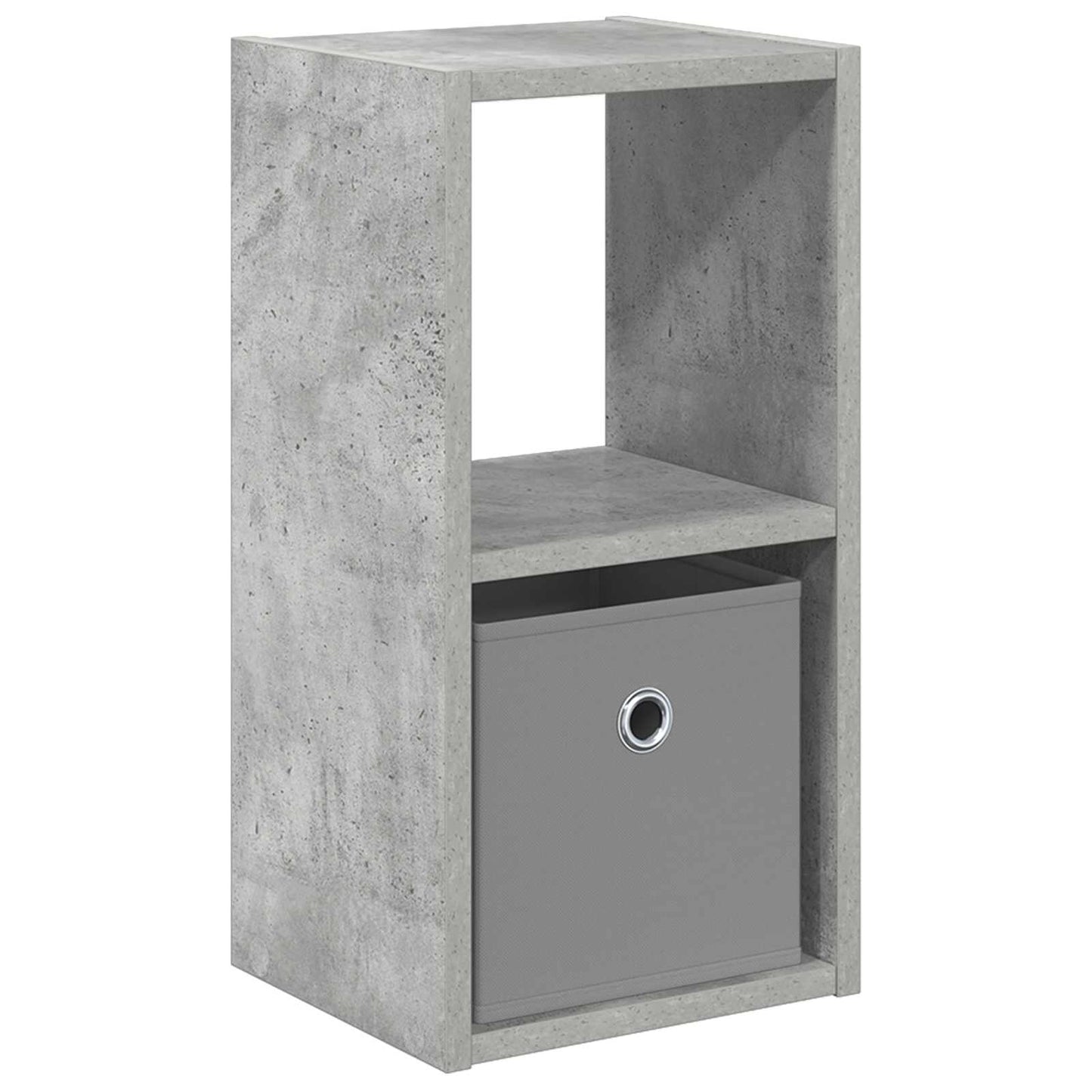 Sengebord Beton Grå 25,5 x 22 x 49,5 cm Konstrueret træ