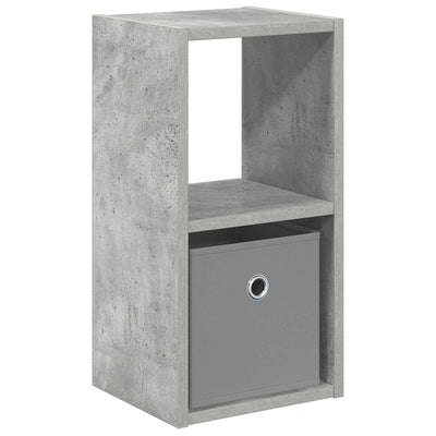 Sengebord Beton Grå 25,5 x 22 x 49,5 cm Konstrueret træ