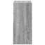 Sengebord 2 pcs Grå Sonoma 25,5 x 22 x 49,5 cm Konstrueret træ