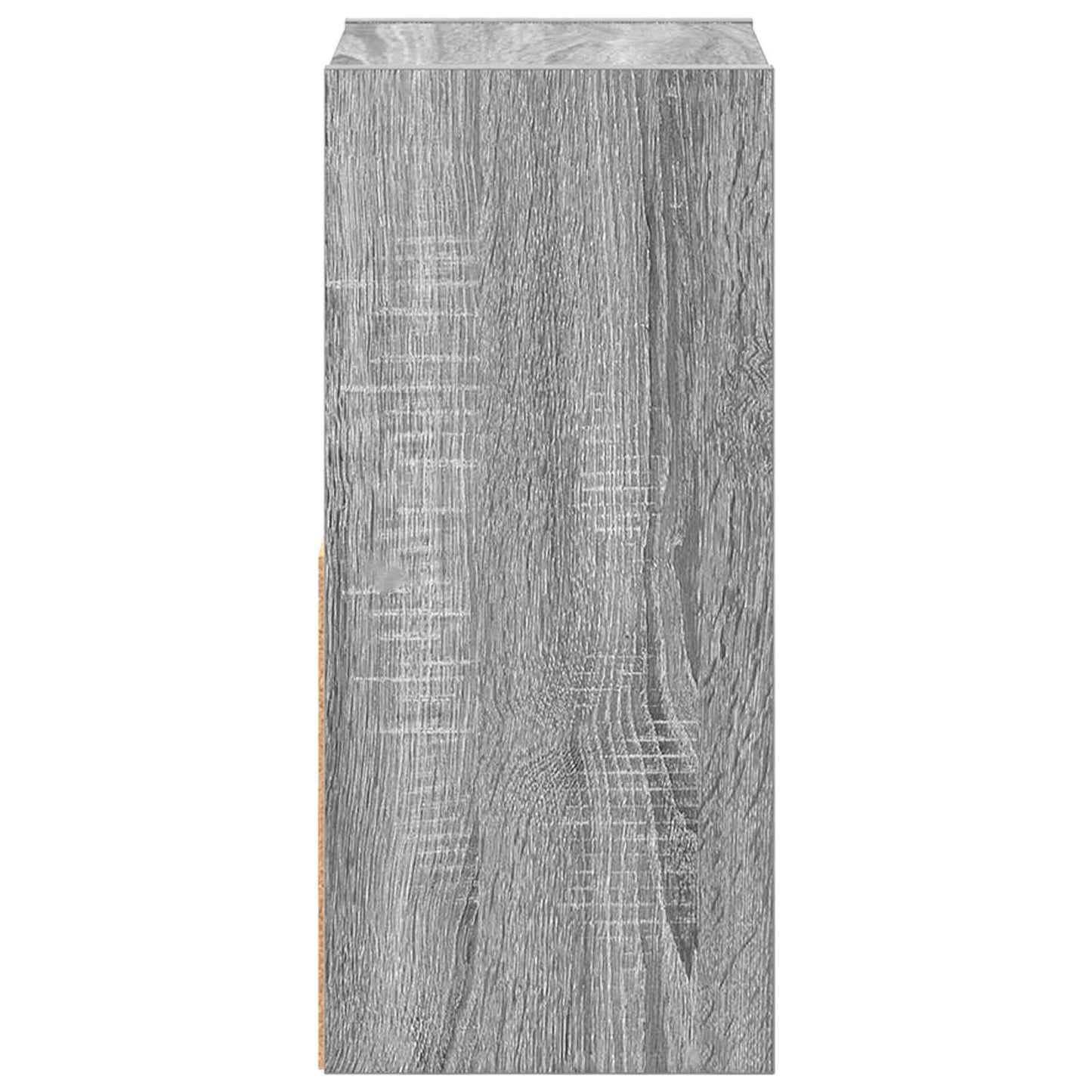 Sengebord 2 pcs Grå Sonoma 25,5 x 22 x 49,5 cm Konstrueret træ