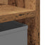 Sengebord 2 pcs Gammelt træ 25,5 x 22 x 49,5 cm Konstrueret træ