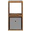 Sengebord 2 pcs Gammelt træ 25,5 x 22 x 49,5 cm Konstrueret træ