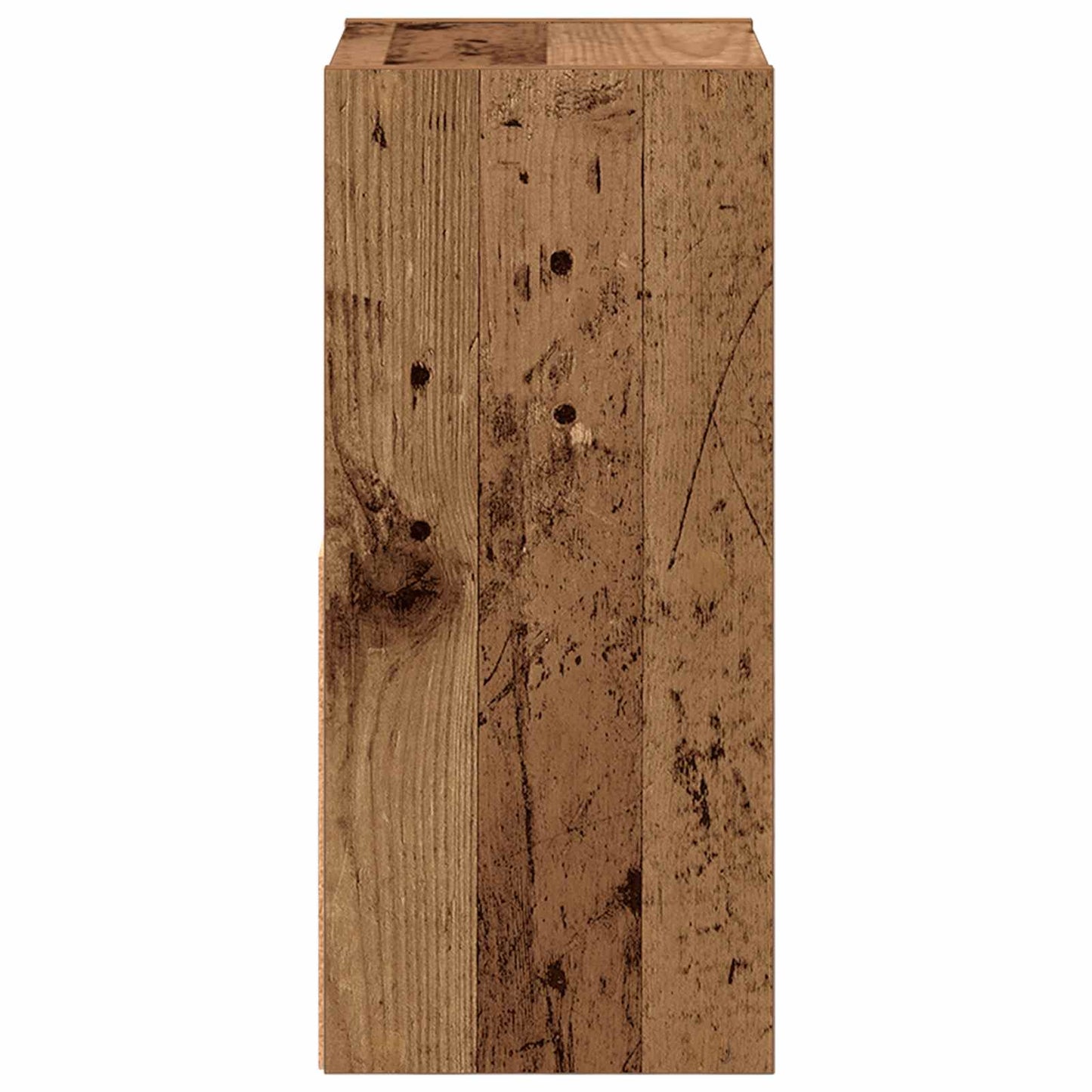 Sengebord 2 pcs Gammelt træ 25,5 x 22 x 49,5 cm Konstrueret træ