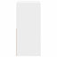 Sengebord 2 pcs Hvid 30,5 x 27 x 59,5 cm Konstrueret træ