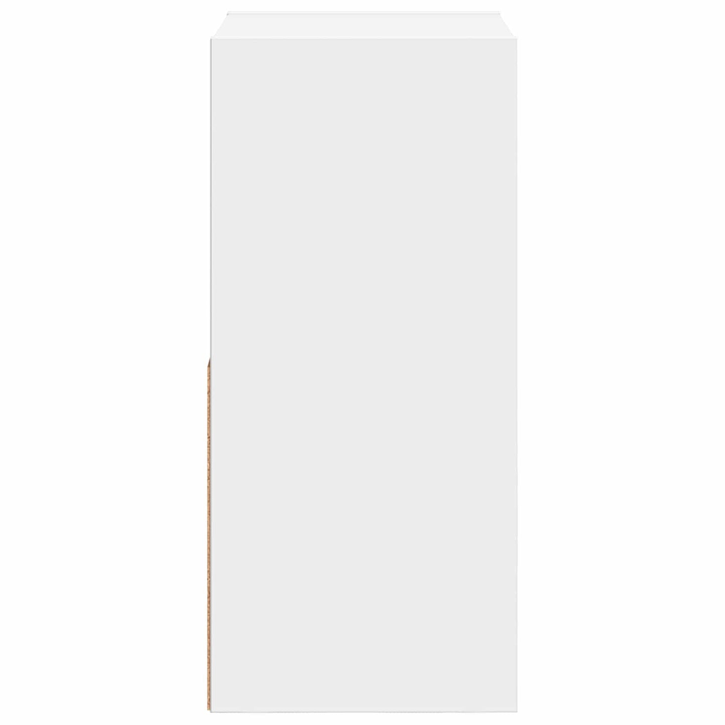 Sengebord 2 pcs Hvid 30,5 x 27 x 59,5 cm Konstrueret træ