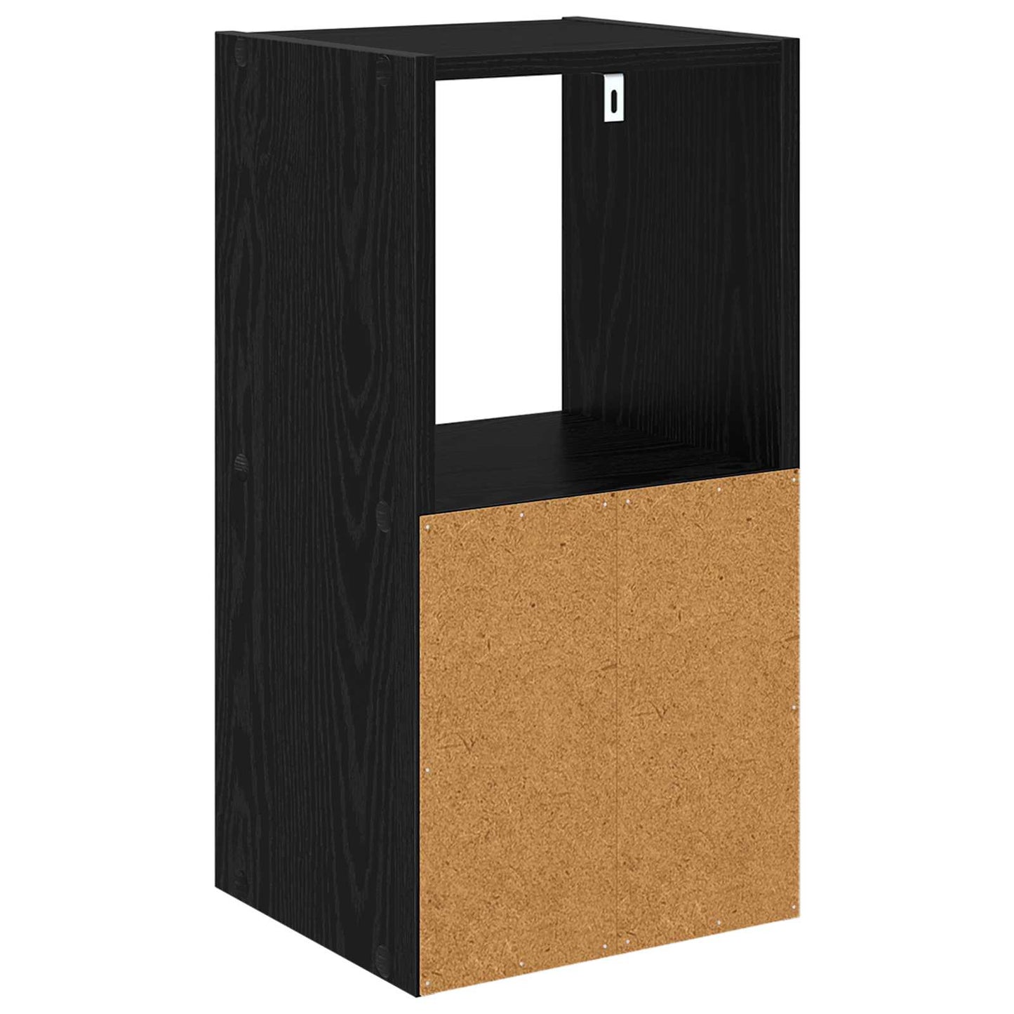 Sengebord Sort eg 30,5 x 27 x 59,5 cm Konstrueret træ