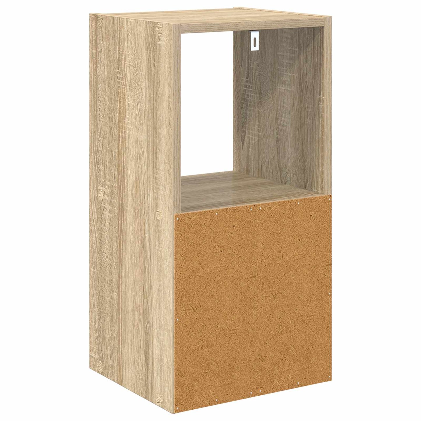 Sengebord 2 pcs Sonoma eg 30,5 x 27 x 59,5 cm Konstrueret træ