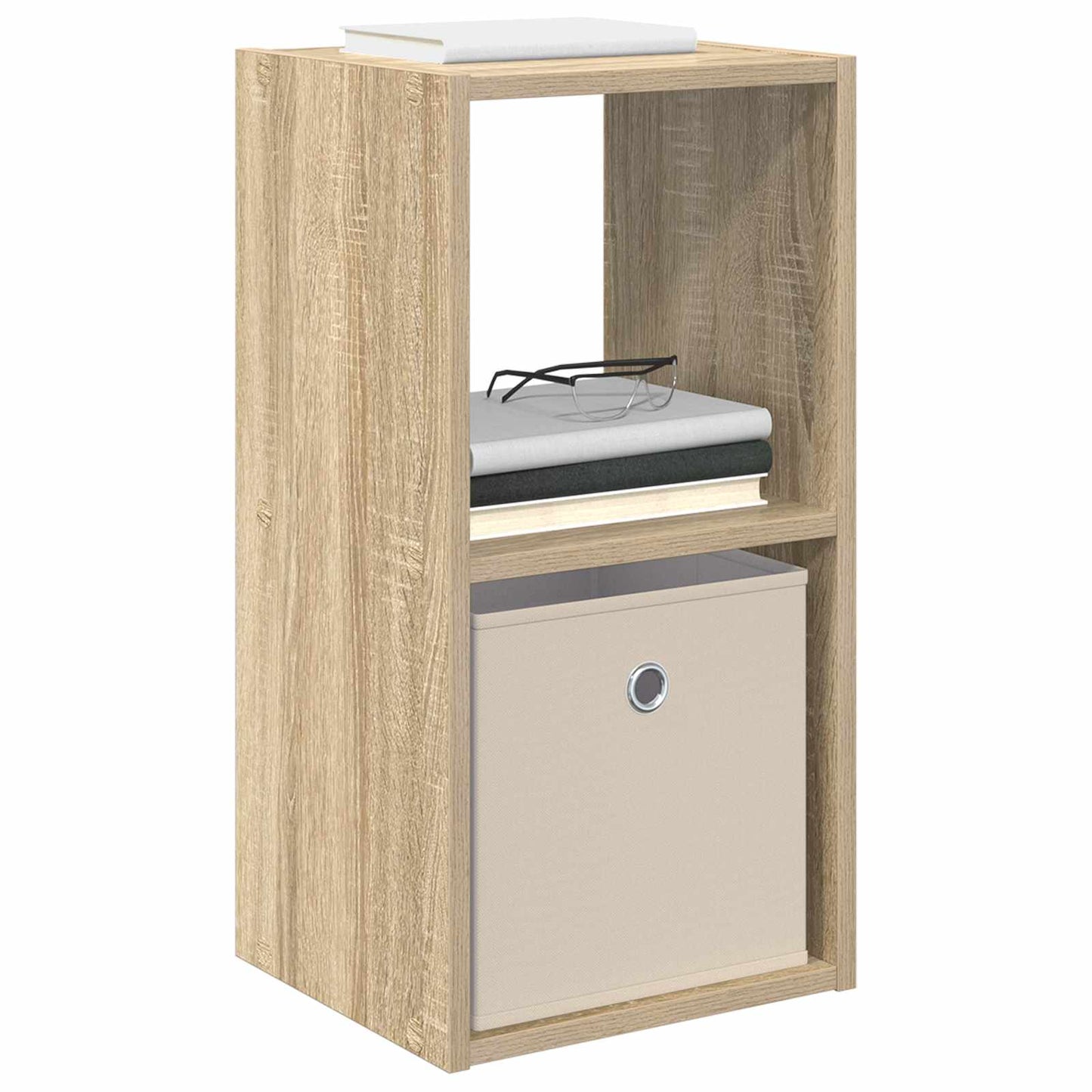 Sengebord 2 pcs Sonoma eg 30,5 x 27 x 59,5 cm Konstrueret træ