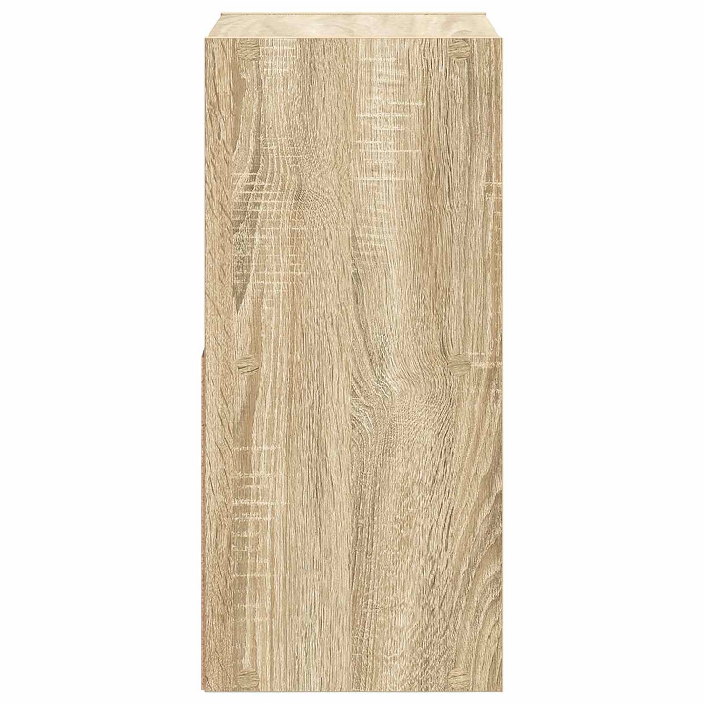 Sengebord 2 pcs Sonoma eg 30,5 x 27 x 59,5 cm Konstrueret træ