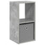 Sengebord Beton Grå 30,5 x 27 x 59,5 cm Konstrueret træ