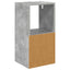 Sengebord Beton Grå 30,5 x 27 x 59,5 cm Konstrueret træ