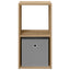 Sengebord 2 stk. Artisan Egetræ 30,5 x 27 x 59,5 cm