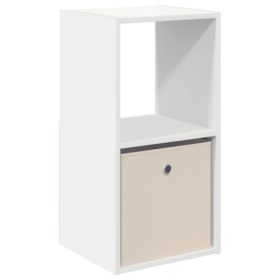 Sengebord med skuffe Hvid 35 x 32 x 68,5 cm Konstrueret træ