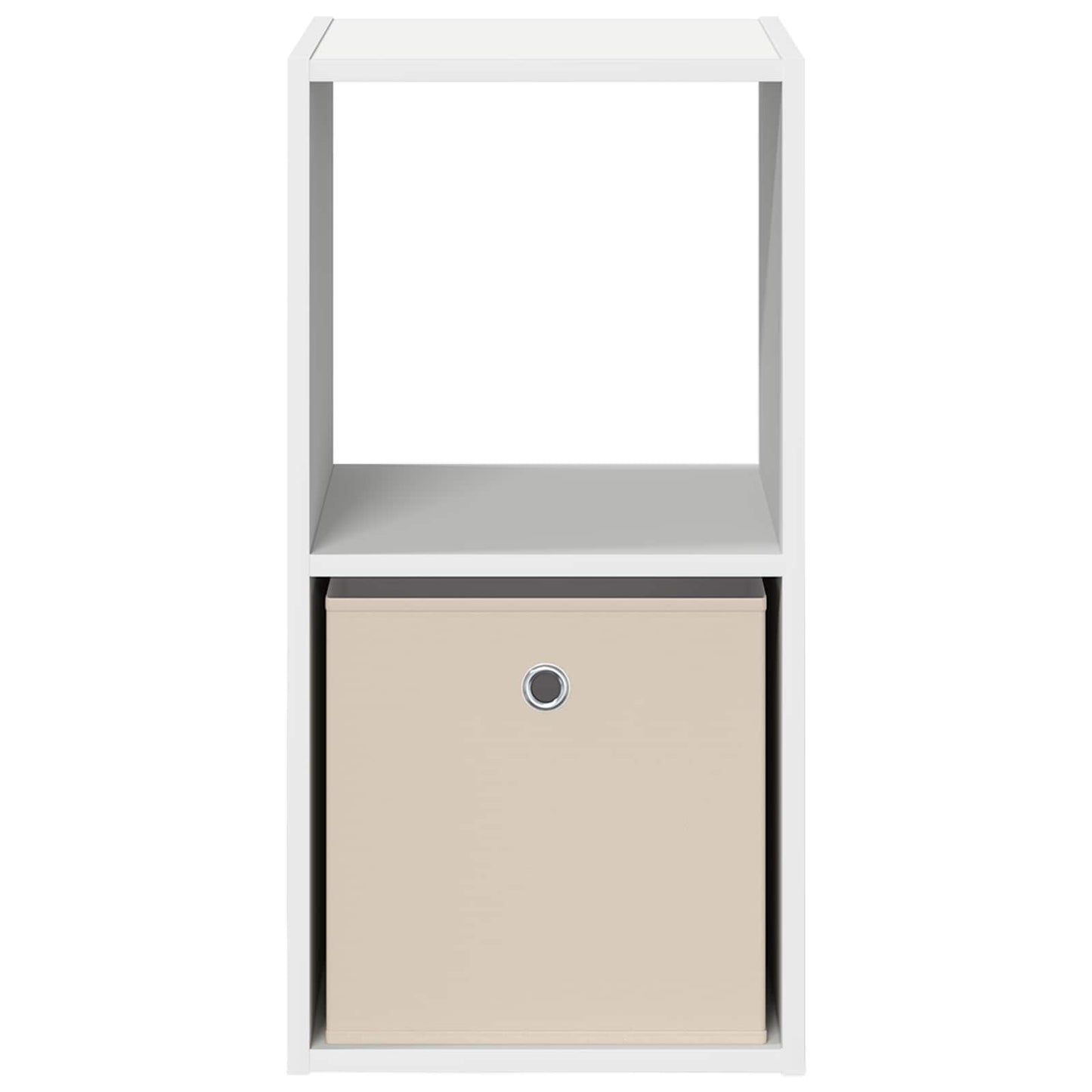 Sengebord 2 pcs Hvid 35 x 32 x 68,5 cm Konstrueret træ