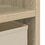 Sengebord Sonoma eg 35 x 32 x 68,5 cm Konstrueret træ