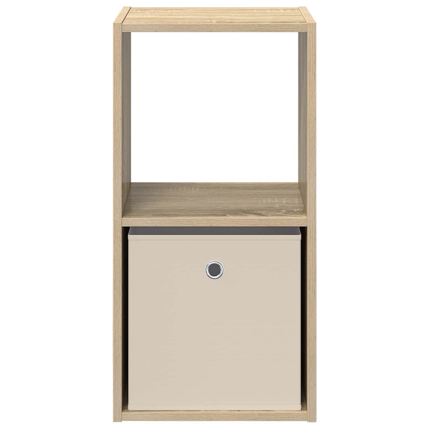Sengebord 2 pcs Sonoma eg 35 x 32 x 68,5 cm Konstrueret træ