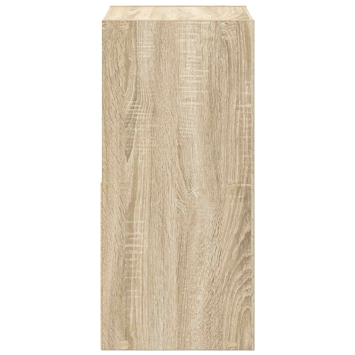 Sengebord 2 pcs Sonoma eg 35 x 32 x 68,5 cm Konstrueret træ