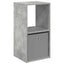 Sengebord Beton Grå 35 x 32 x 68,5 cm Konstrueret træ