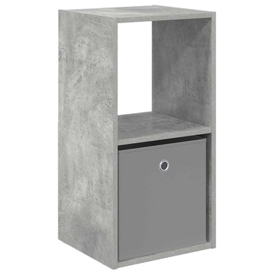 Sengebord Beton Grå 35 x 32 x 68,5 cm Konstrueret træ