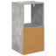 Sengebord Beton Grå 35 x 32 x 68,5 cm Konstrueret træ