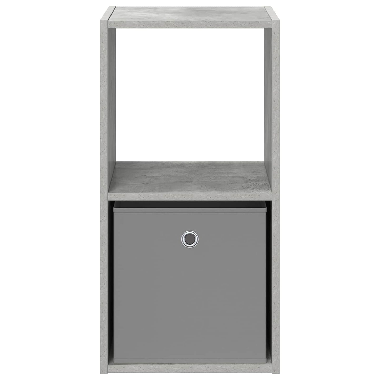 Sengebord Beton Grå 35 x 32 x 68,5 cm Konstrueret træ