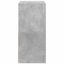 Sengebord 2 stk. Beton Grå 35 x 32 x 68,5 cm Konstrueret træ