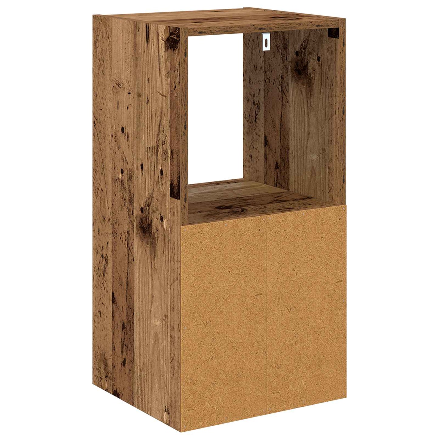 Sengebord 2 pcs Gammelt træ 35 x 32 x 68,5 cm Konstrueret træ