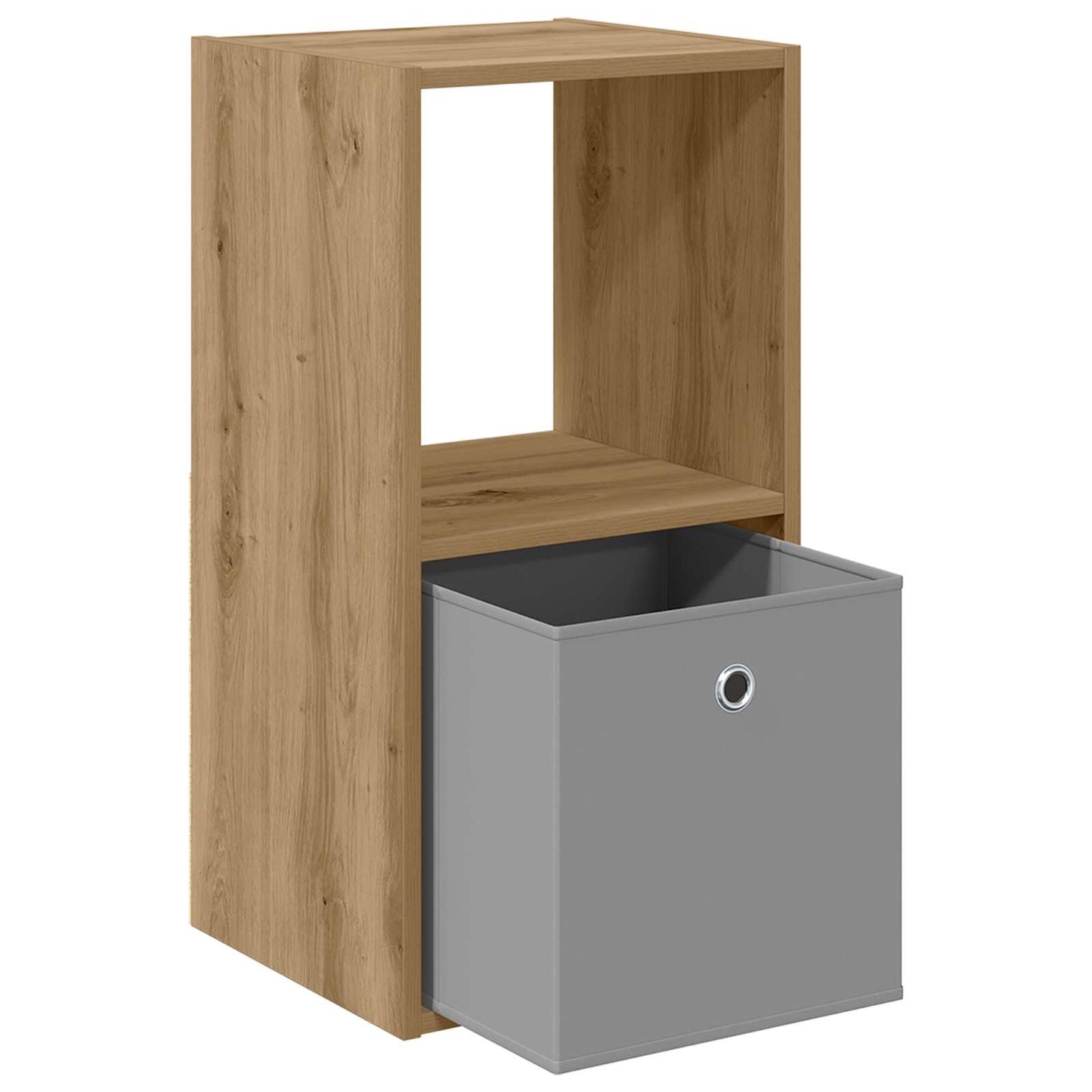 Sengebord med skuffe 2 pcs Artisan Egetræ 35 x 32 x 68,5 cm