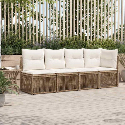 4-personers sofa med venstre arm 4 pcs 4-Antal sæder Beige