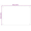 Køkkenbacksplash 2 pcs Transparent 90 x 60 cm hærdet glas