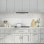 Køkkenbacksplash 2 pcs Transparent 100 x 40 cm hærdet glas
