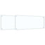 Køkkenbacksplash 2 pcs Transparent 100 x 40 cm hærdet glas