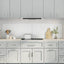 Køkkenbacksplash 2 pcs Transparent 100 x 50 cm hærdet glas