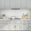 Køkkenbacksplash 2 stk. Transparent 100 x 60 cm hærdet glas