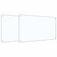 Køkkenbacksplash 2 pcs Transparent 100 x 60 cm hærdet glas