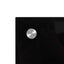 Køkkenbacksplash 2 pcs Sort 100 x 60 cm hærdet glas