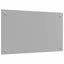 Køkkenbacksplash 2 pcs Lysegrå 70 x 40 cm hærdet glas